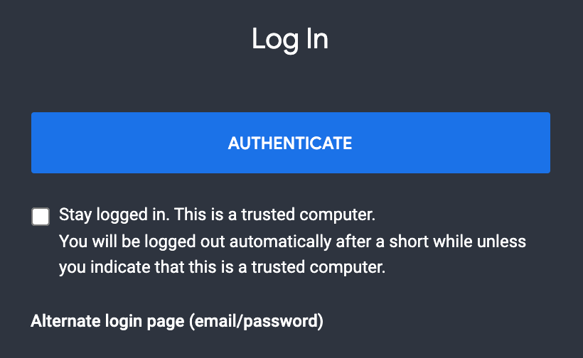 Studio login after automatic verification failure doesn't require correct  password - Studio Bugs - Developer Forum